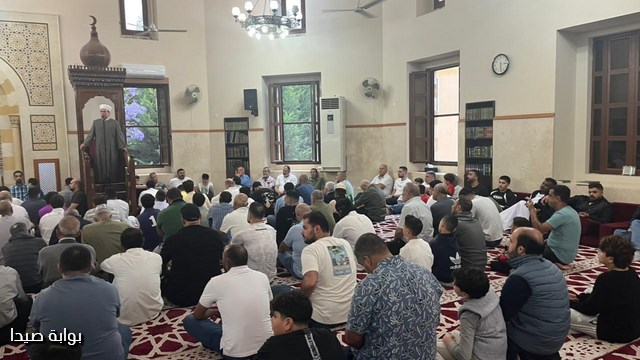 صلاة وخطبة عيد الأضحى المبارك لعام 1447هـ (2026م) في مسجد الرحمن في مجدليون (10 صور)